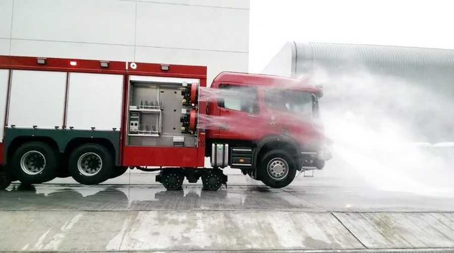 路轨两用消防车4