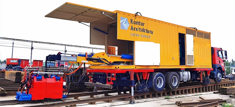 路轨两用焊轨车2