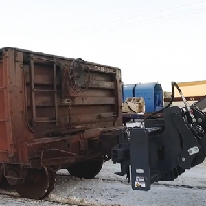 Road-rail dual-purpose loader tractor