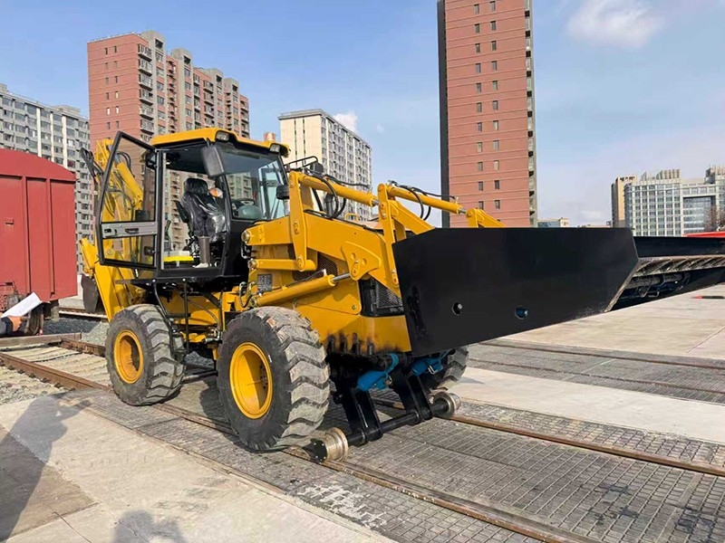 公铁两用多功能装沙机